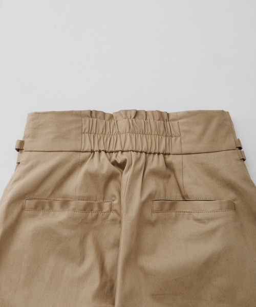 CEL ANSWER（シーイーエルアンサー）の「ハイウエストデザインコットンパンツ（その他パンツ・レディース・ネイビー/ベージュ・FREE）」の17枚目の写真