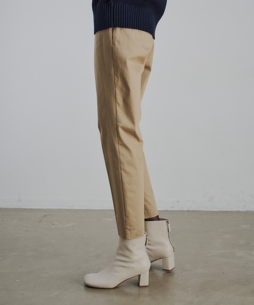 CEL ANSWER（シーイーエルアンサー）の「ハイウエストデザインコットンパンツ（その他パンツ・レディース・ネイビー/ベージュ・FREE）」の20枚目の写真