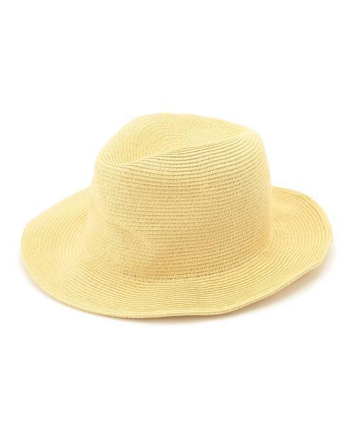 BEAMS BOY(ビームスボーイ)の「BRONTE HAT / ペーパーコットン ハット 15SS(ハット・レディース・ナチュラル/ブラック・ONE SIZE)」の4枚目の写真