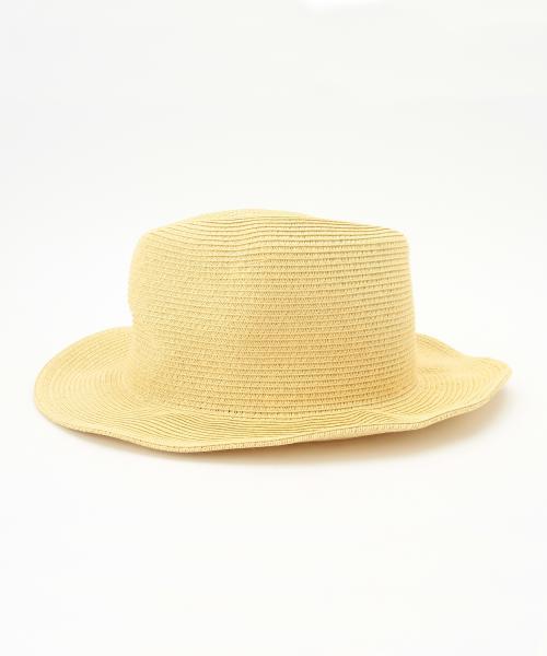 BEAMS BOY(ビームスボーイ)の「BRONTE HAT / ペーパーコットン ハット 15SS(ハット・レディース・ナチュラル/ブラック・ONE SIZE)」の8枚目の写真
