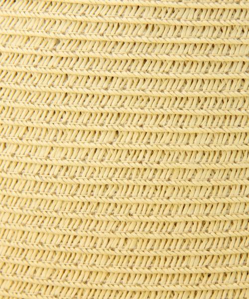 BEAMS BOY(ビームスボーイ)の「BRONTE HAT / ペーパーコットン ハット 15SS(ハット・レディース・ナチュラル/ブラック・ONE SIZE)」の10枚目の写真