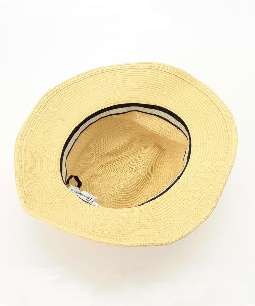 BEAMS BOY(ビームスボーイ)の「BRONTE HAT / ペーパーコットン ハット 15SS(ハット・レディース・ナチュラル/ブラック・ONE SIZE)」の11枚目の写真