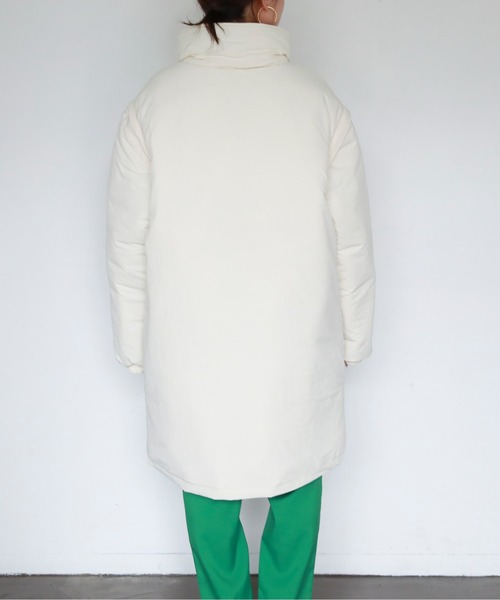 feepur（フェピュール）の「2wayモンスターコート / ベスト（ダウンジャケット/コート・レディース・ブラック/オフホワイト・MEDIUM）」の12枚目の写真