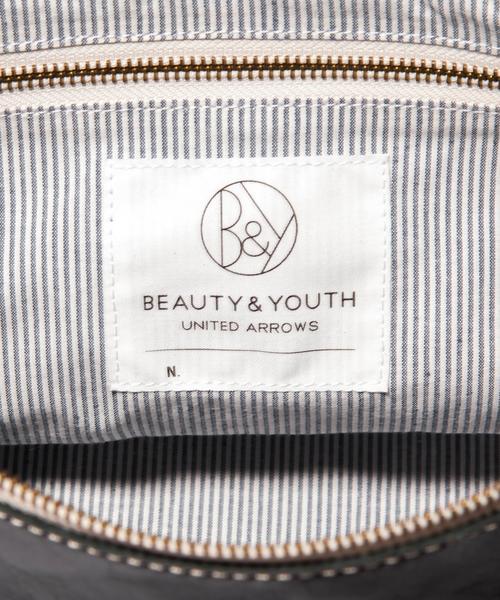 【極美品】ユナイテッドアローズ レザーフラップ ショルダーバッグ 本革製 BEAUTY&YOUTH UNITED ARROWS（ビューティーアンドユース