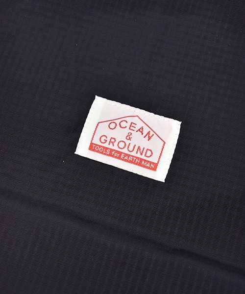 Ocean&Ground（オーシャン&グラウンド）の「ナップサック CAMP DAY（バックパック/リュック・キッズ・ピンク/グリーン/ブルー/ブラック・FREE）」の6枚目の写真