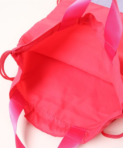 Ocean&Ground（オーシャン&グラウンド）の「ナップサック CAMP DAY（バックパック/リュック・キッズ・ピンク/グリーン/ブルー/ブラック・FREE）」の7枚目の写真