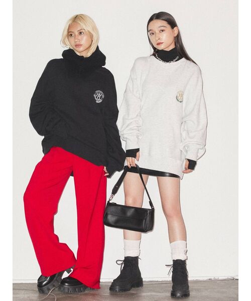 EMODA（エモダ）の「ワイドベルトハイウエストルーズパンツ（その他パンツ・レディース・ブラック/ベージュ/レッド・SMALL/MEDIUM）」の9枚目の写真