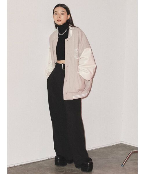 EMODA（エモダ）の「ワイドベルトハイウエストルーズパンツ（その他パンツ・レディース・ブラック/ベージュ/レッド・SMALL/MEDIUM）」の18枚目の写真