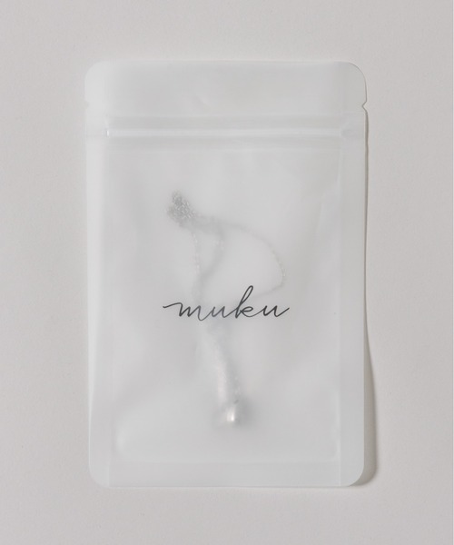 muku(ムク)の「金属アレルギー対応 ニュアンスドロップネックレス/サージカルステンレス/316L(ネックレス・レディース・シルバー/ゴールド・45cm/52cm)」の15枚目の写真