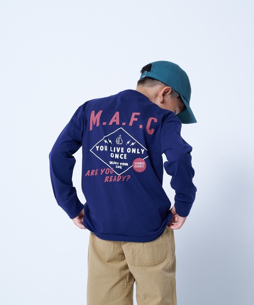 JUNKSOUL（ジャンクソウル）の「MOVENPICK / バリエーションロンT (M4)（Tシャツ/カットソー・キッズ・グレー/ネイビー/ホワイト/ベージュ/その他2/その他1/カーキ/ブラック・120/130/140/150/160）」の8枚目の写真