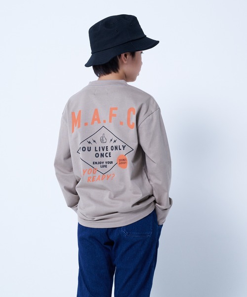 JUNKSOUL（ジャンクソウル）の「MOVENPICK / バリエーションロンT (M4)（Tシャツ/カットソー・キッズ・グレー/ネイビー/ホワイト/ベージュ/その他2/その他1/カーキ/ブラック・120/130/140/150/160）」の5枚目の写真