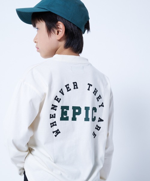 JUNKSOUL（ジャンクソウル）の「MOVENPICK / バリエーションロンT (M4)（Tシャツ/カットソー・キッズ・グレー/ネイビー/ホワイト/ベージュ/その他2/その他1/カーキ/ブラック・120/130/140/150/160）」の2枚目の写真