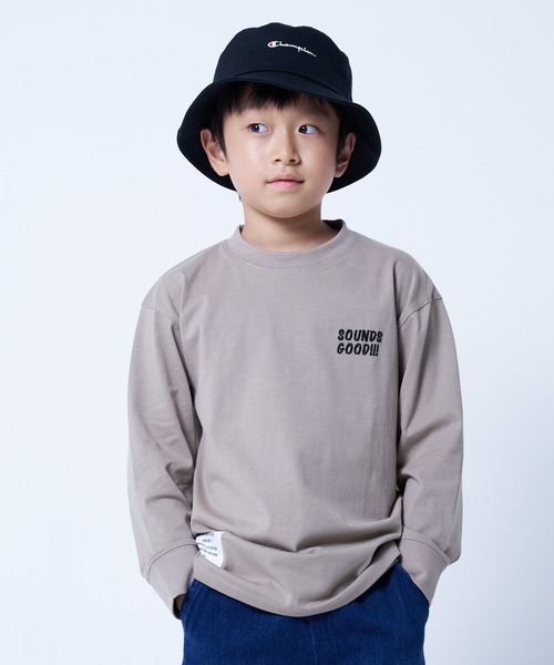 JUNKSOUL（ジャンクソウル）の「MOVENPICK / バリエーションロンT (M4)（Tシャツ/カットソー・キッズ・グレー/ネイビー/ホワイト/ベージュ/その他2/その他1/カーキ/ブラック・120/130/140/150/160）」の10枚目の写真