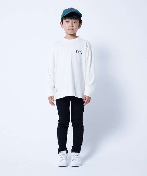 JUNKSOUL（ジャンクソウル）の「MOVENPICK / バリエーションロンT (M4)（Tシャツ/カットソー・キッズ・グレー/ネイビー/ホワイト/ベージュ/その他2/その他1/カーキ/ブラック・120/130/140/150/160）」の21枚目の写真