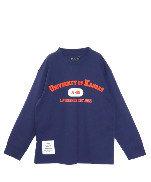 JUNKSOUL（ジャンクソウル）の「MOVENPICK / バリエーションロンT (M4)（Tシャツ/カットソー・キッズ・グレー/ネイビー/ホワイト/ベージュ/その他2/その他1/カーキ/ブラック・120/130/140/150/160）」の22枚目の写真