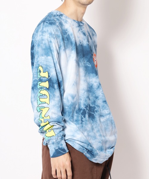 RIPNDIP（リップンディップ）の「RIPNDIP/リップンディップ STEP INTO WILD LONG SLEEVE ロンT（Tシャツ/カットソー・メンズ・ブルー・XL/L/M）」の13枚目の写真