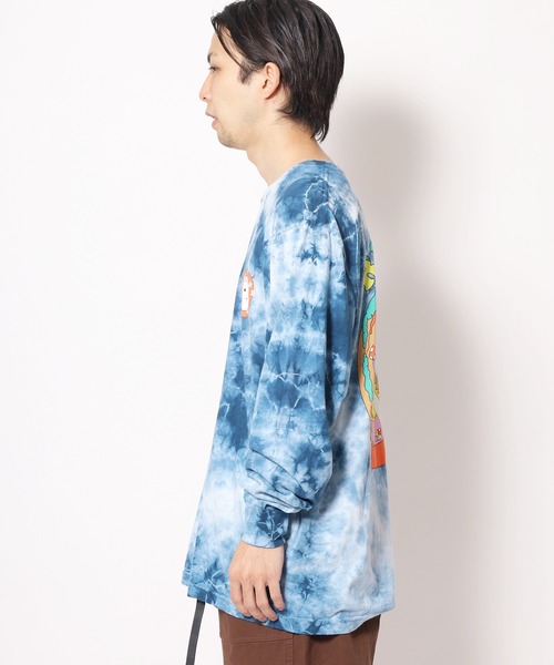 RIPNDIP（リップンディップ）の「RIPNDIP/リップンディップ STEP INTO WILD LONG SLEEVE ロンT（Tシャツ/カットソー・メンズ・ブルー・XL/L/M）」の19枚目の写真