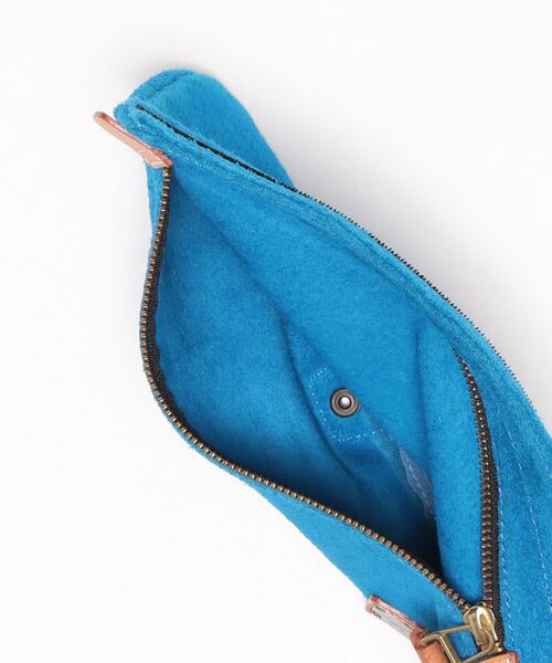 AS2OV（アッソブ）の「【AS2OV】SUEDE PORCH（クラッチバッグ・メンズ・インディゴブルー・FREE）」の3枚目の写真