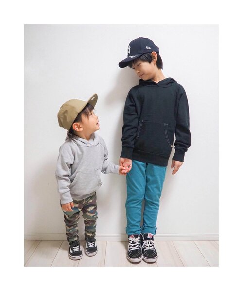 BREEZE（ブリーズ）の「らくらくスキニーパンツ（その他パンツ・キッズ・カモフラージュ/ブルー/キナリ/エメラルド/オレンジ/ブラウン/マスタード/ブラック/ピンク/パープル/ネイビー/インディゴブルー/ベージュ/カーキ・110/130/150/100/140/120/90）」の19枚目の写真