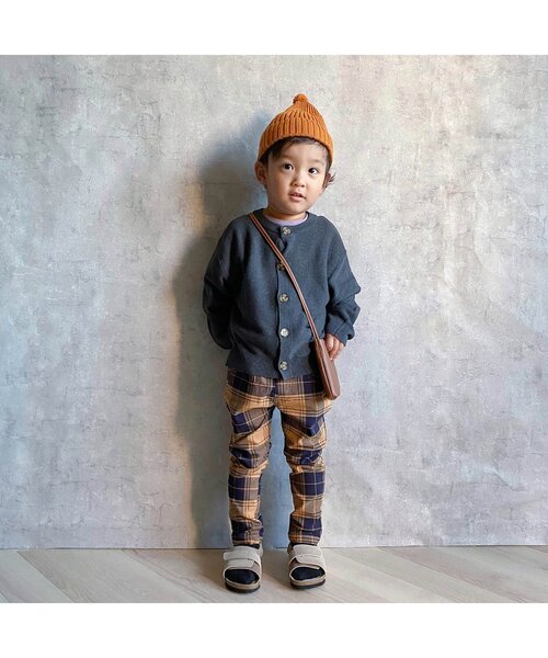 BREEZE（ブリーズ）の「らくらくスキニーパンツ（その他パンツ・キッズ・カモフラージュ/ブルー/キナリ/エメラルド/オレンジ/ブラウン/マスタード/ブラック/ピンク/パープル/ネイビー/インディゴブルー/ベージュ/カーキ・110/130/150/100/140/120/90）」の22枚目の写真