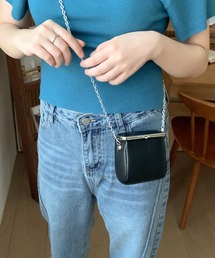 cream creme（クリームクレーム）の「ミニキューブチェーンクロスバック（ショルダーバッグ）」