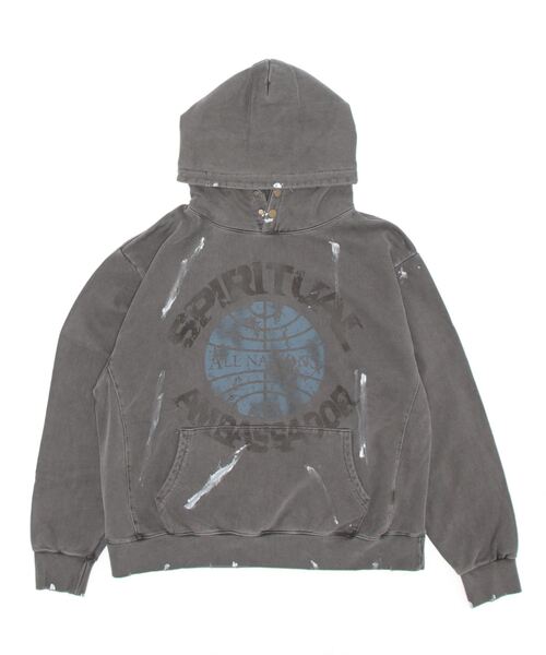 L.H.P(エルエイチピー)の「SOMEIT/サミット/S.A Vintage Hoodie(パーカー・メンズ・チャコール・XL/L/M)」の4枚目の写真