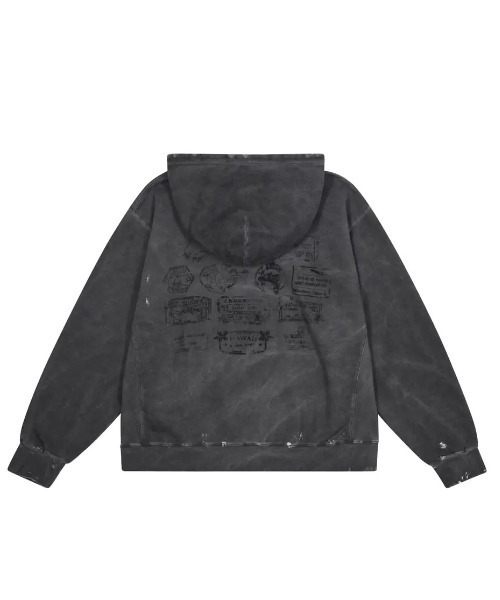 L.H.P(エルエイチピー)の「SOMEIT/サミット/S.A Vintage Hoodie(パーカー・メンズ・チャコール・XL/L/M)」の3枚目の写真