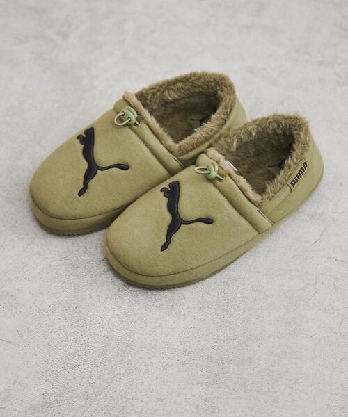 PUMA(プーマ)の「PUMA Tuff Mocc Cat(プーマタフモックキャット)(スリッポン・レディース・ブラック/オリーブ・23cm/25cm/24cm)」の3枚目の写真