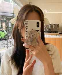 リボンヘアクリップ