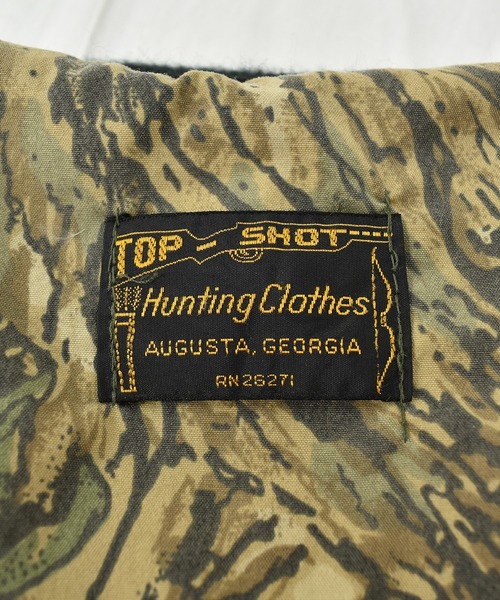 VINTAGE（ヴィンテージ）の「【ヴィンテージ古着】HOT SHOT リアルツリーカモ 中綿入り ベスト USA製（ダウンベスト・メンズ・カーキ・LARGE）」の8枚目の写真