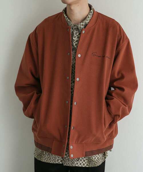 SENSE OF PLACE by URBAN RESEARCH（センスオブプレイスバイアーバンリサーチ）の「カルゼシシュウスタジャン（スタジャン・メンズ・ブラック/ベージュ/レッド・MEDIUM/LARGE）」の17枚目の写真