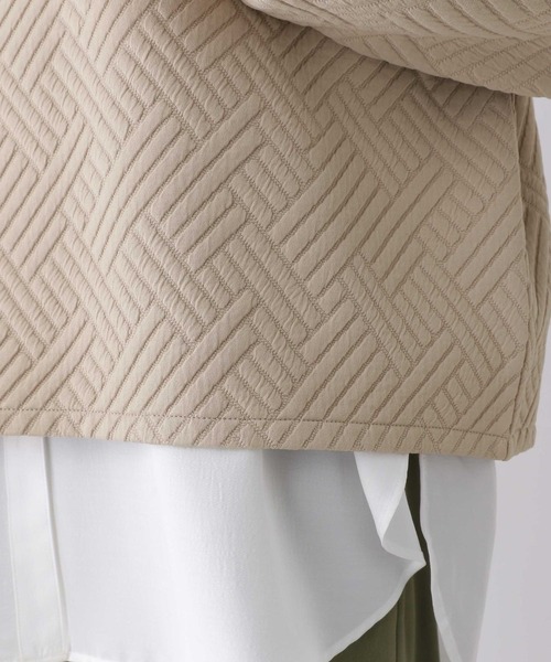 LEPSIM（レプシィム）の「カットキルティングプルオーバー　170824（Tシャツ/カットソー・レディース・オフホワイト/ベージュ/ピンク・FREE）」の12枚目の写真