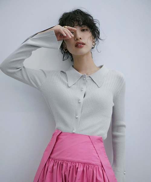 ADAM ET ROPE'（アダムエロペ）の「【サステナブル】ランダムリブ