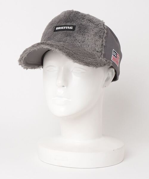 BRIEFING（ブリーフィング）の「【ブリーフィングゴルフ】MS POLARTEC CAP（キャップ・メンズ・ホワイト/ブラック/ネイビー/ブラウン/オリーブ/グレー・FREE）」の4枚目の写真