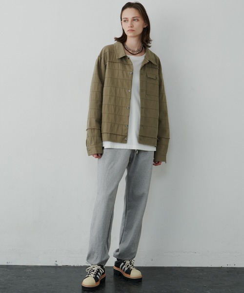 AIVER（アイバー）の「AIVER　A刺繍ヘビーウエイトスウェットパンツ（スウェットパンツ・メンズ・グレイッシュブルー/グレー/ブラック・LARGE/MEDIUM/SMALL）」の20枚目の写真