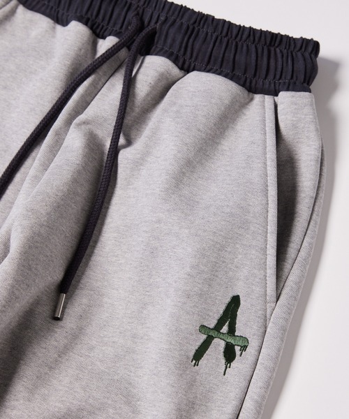 AIVER（アイバー）の「AIVER　A刺繍ヘビーウエイトスウェットパンツ（スウェットパンツ・メンズ・グレイッシュブルー/グレー/ブラック・LARGE/MEDIUM/SMALL）」の12枚目の写真