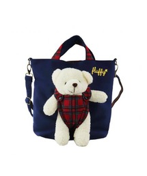 MOMENTUM（モメンタム）の「MOMENTUM KIDS/モメンタム　キッズ　ぬいぐるみ付ショルダーバッグ（ショルダーバッグ・キッズ）」