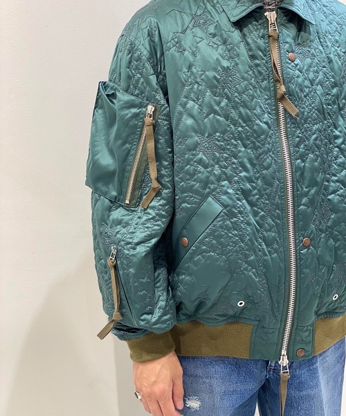 ジャケット・アウター BED JW FORD ma-1 BED J.W. FORD ベッドフォード FW25 MA-1+1 / KHA - NUBIAN ヌビアン