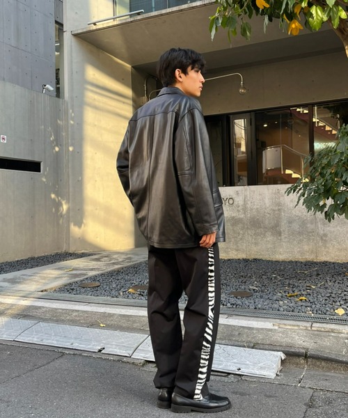 TOWNCRAFT（タウンクラフト）の「【TOWNCRAFT/タウンクラフト】 leather BPP jacket（テーラードジャケット・メンズ・ブラック・MEDIUM/LARGE）」の19枚目の写真