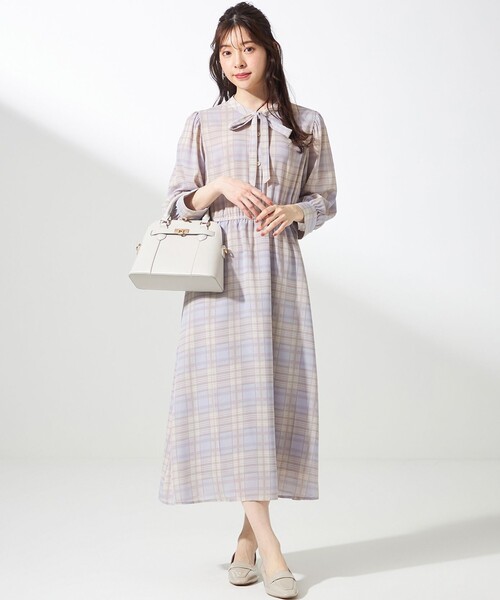 ANY SIS(エニィスィス)の「【2SET】ニットジレワンピース セット(セットアップ・レディース・ベージュ系5/スカイブルー系5・2/3/1)」の14枚目の写真