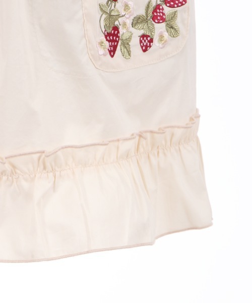 axes femme（アクシーズファム）の「苺刺繍ハーフエプロン（エプロン・レディース・キナリ/ワイン/ホワイト・MEDIUM）」の20枚目の写真