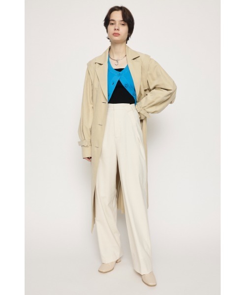 SLY（スライ）の「2WAY C/N CROPPED KNIT C/D 2ウェイ クルー