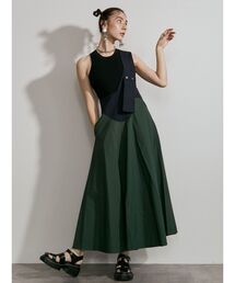 UN3D. | ウェーブラインワンショルダースカート(スカート)