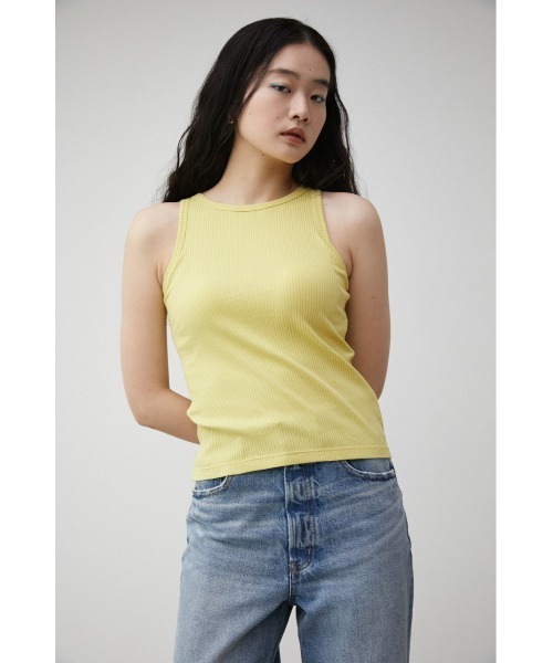 A/BAMERICANSLEEVETANKTOP/アズールベーシックアメリカンスリーブタンクトップ