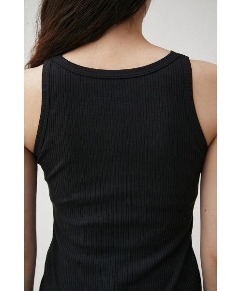AZUL by moussy（アズールバイマウジー）の「A/B AMERICAN SLEEVE TANK TOP/アズールベーシックアメリカンスリーブタンクトップ（タンクトップ・レディース・ライム/ブラック/アイボリー・MEDIUM/SMALL）」の20枚目の写真
