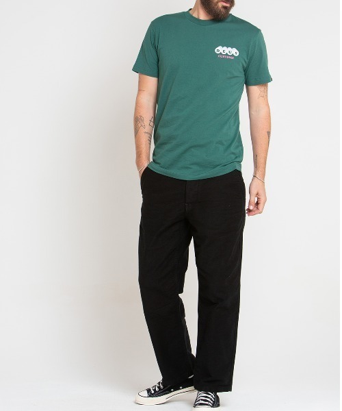 DEUS EX MACHINA（デウスエクスマキナ）の「IVAN TEE（Tシャツ/カットソー・メンズ・グリーン/ブラック・SMALL/MEDIUM/LARGE）」の9枚目の写真