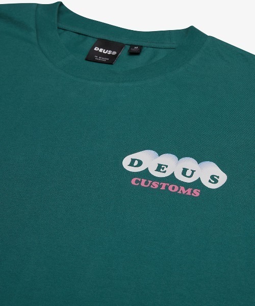 DEUS EX MACHINA（デウスエクスマキナ）の「IVAN TEE（Tシャツ/カットソー・メンズ・グリーン/ブラック・SMALL/MEDIUM/LARGE）」の14枚目の写真
