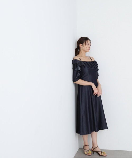 JILL by JILL STUART ビスチェキリカエラッフルワンピース S JILL by JILL STUART ビスチェキリカエラッフルワンピース S