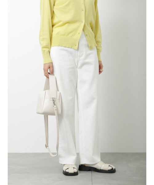 Lugnoncure(ルノンキュール)の「5ポケットデニムパンツ(デニムパンツ・レディース・ブラック/オフホワイト/ネイビー・MEDIUM/LARGE/SMALL)」の1枚目の写真