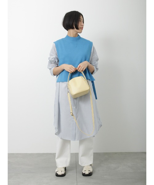 Lugnoncure(ルノンキュール)の「5ポケットデニムパンツ(デニムパンツ・レディース・ブラック/オフホワイト/ネイビー・MEDIUM/LARGE/SMALL)」の4枚目の写真